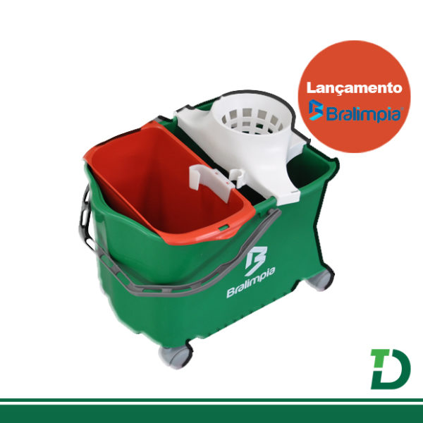 Conjunto Doblô 20 Litros Bralimpia Standard Tddistribuidora 7898